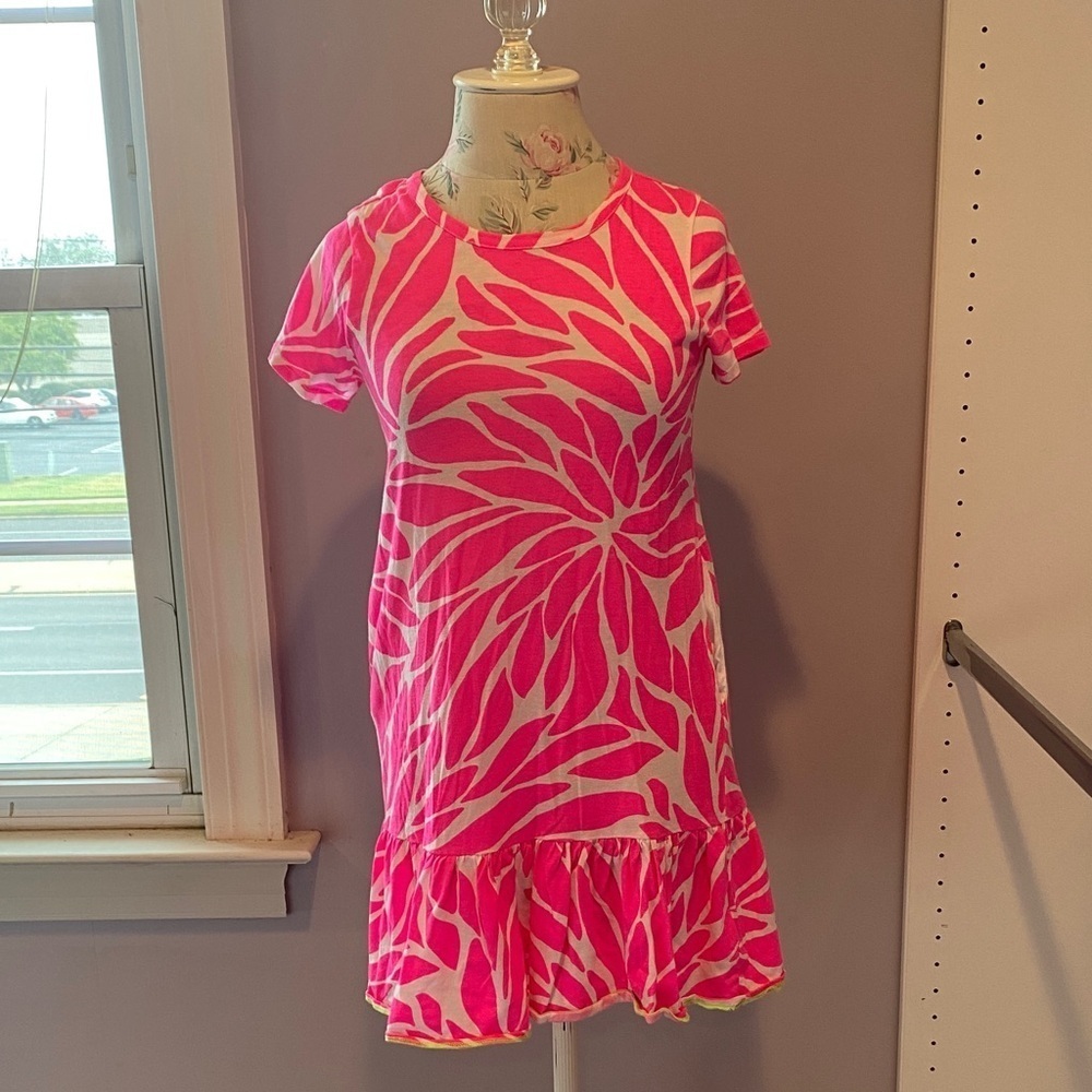 Vineyard Vines Girls In Full Bloom Knit Top Dress